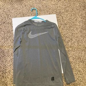nike pro long sleeve shirt